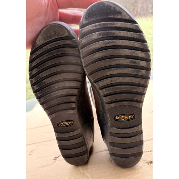 Keen Women’s Brown Mid-Calf Wedge Boots – Zip Up (Size 6.5 US) Fall Winter - Picture 11 of 11